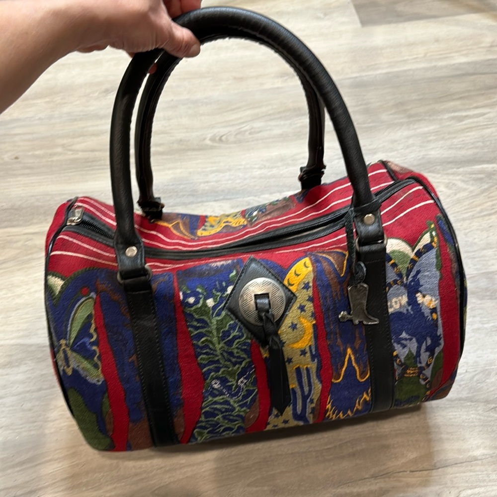GJ bag- perfect size mini duffle.